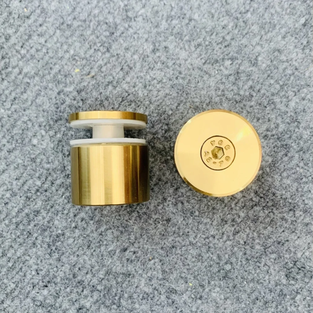 Inox 304 đặc Ø38 dài 5cm vàng bóng